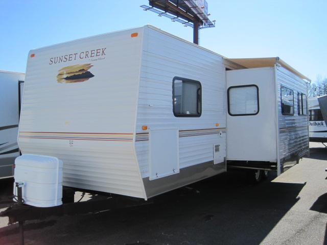 Used 2008 Sunnybrook Sunset Creek 298BH Travel Trailer For Sale